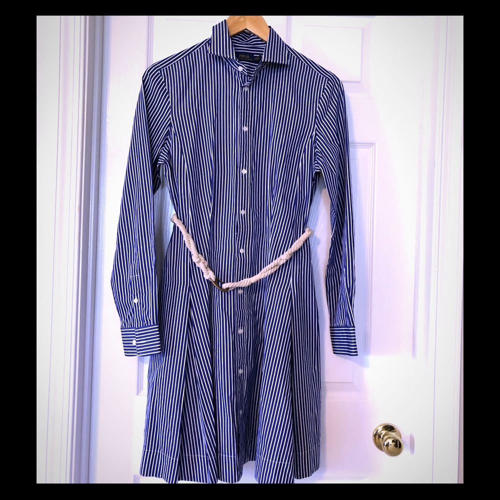 Polo Ralph Lauren Shirt/Dress sz 8